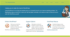 Desktop Screenshot of blogmistress.com